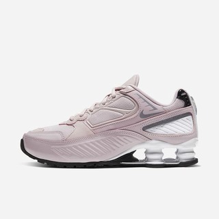 Pantofi Casual Nike Shox Enigma 9000 Dama Roz Negrii Albi Argintii | DGCX-50471